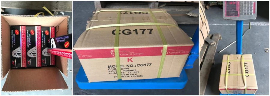 428HHH-105L 15T Cadena de engranajes pequeños o Sprocket-3 (1)