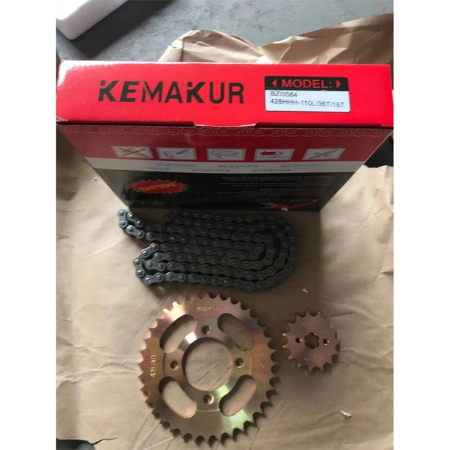 428HHH-1110L 36T GRANDE BIG 15T Cadena de engranajes pequeños o Sprocket