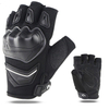 Guantes sin dedo de motocicleta
