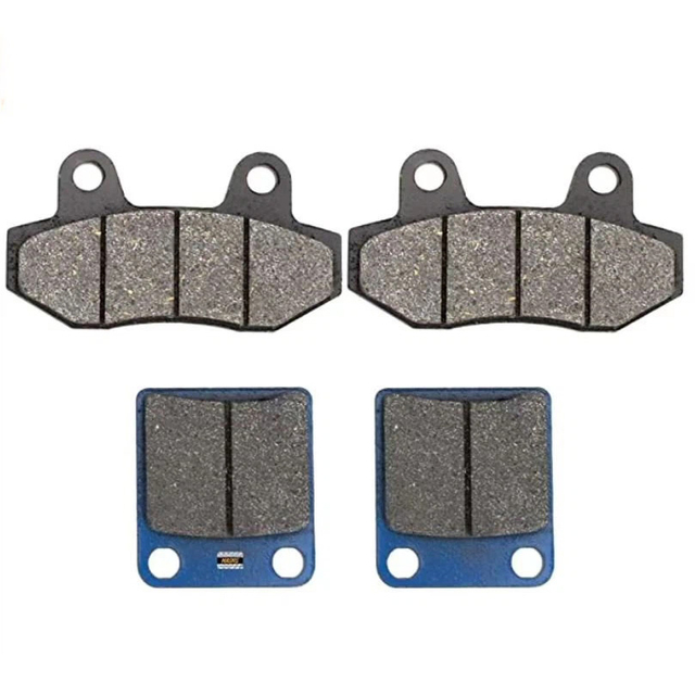 Motorcollos delanteros y pastillas de freno traseras