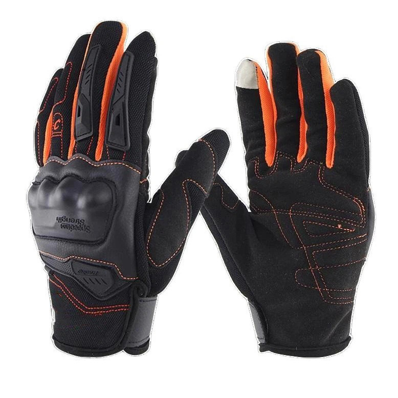 Guantes de motocicleta de dedo completo