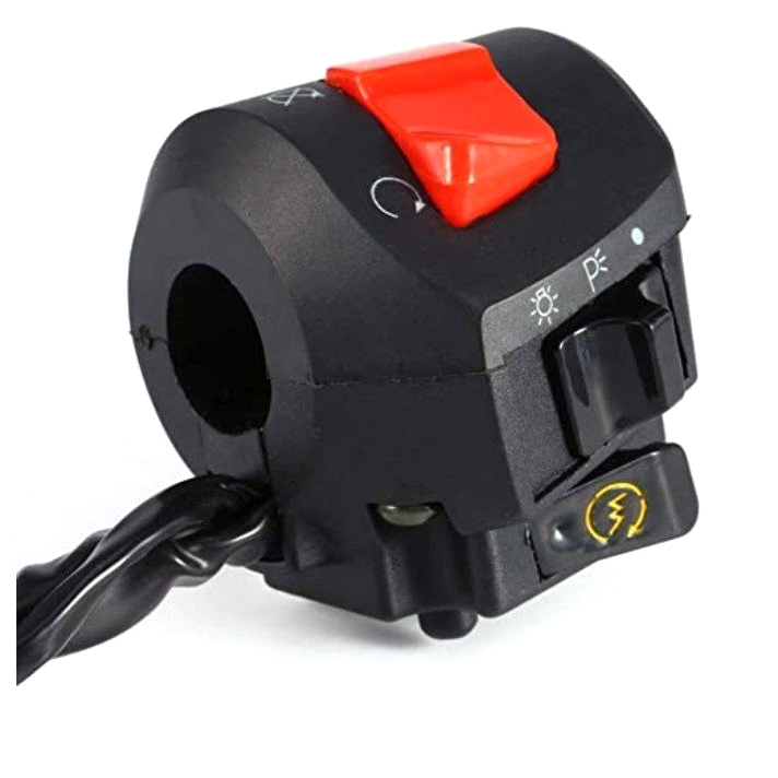 Controles del manillar de la motocicleta