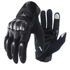 Guantes de motocicleta de fibra de carbono